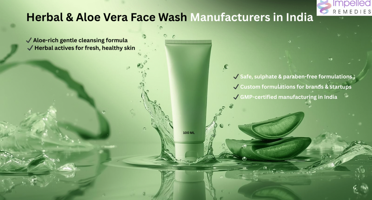 Herbal & Aloe Vera Face Wash Manufacturers in India