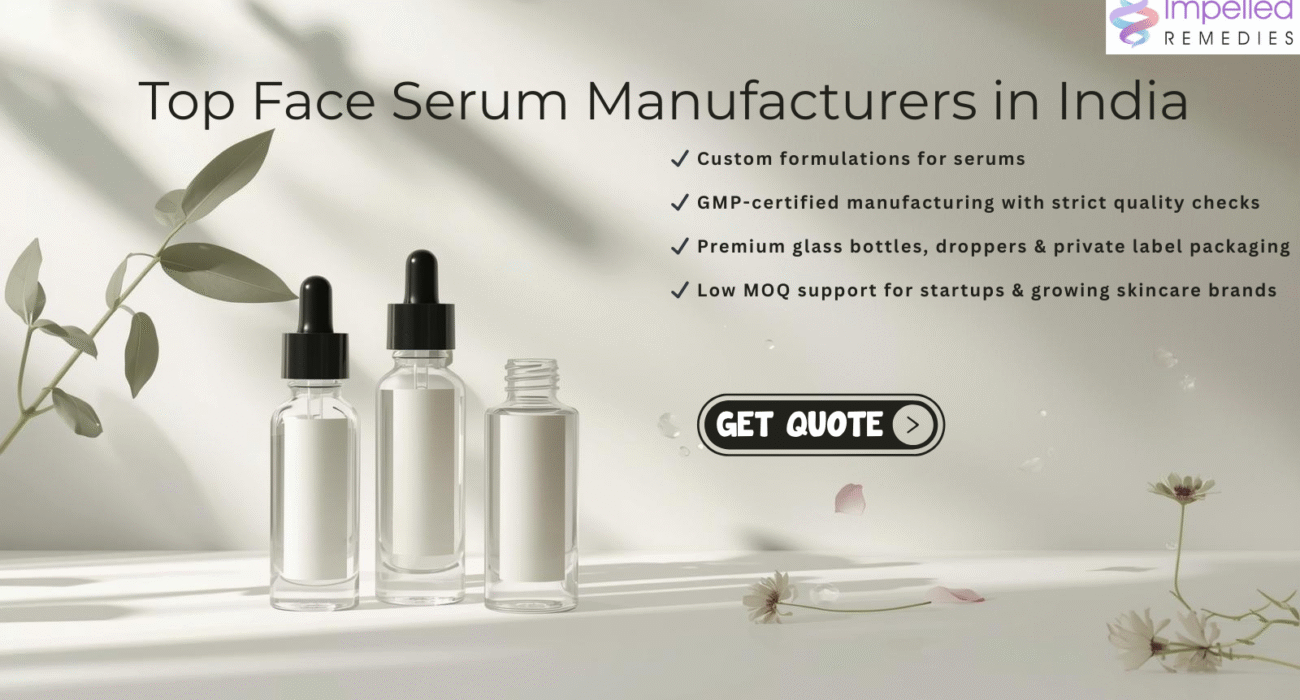 Top Face Serum Manufacturers in India