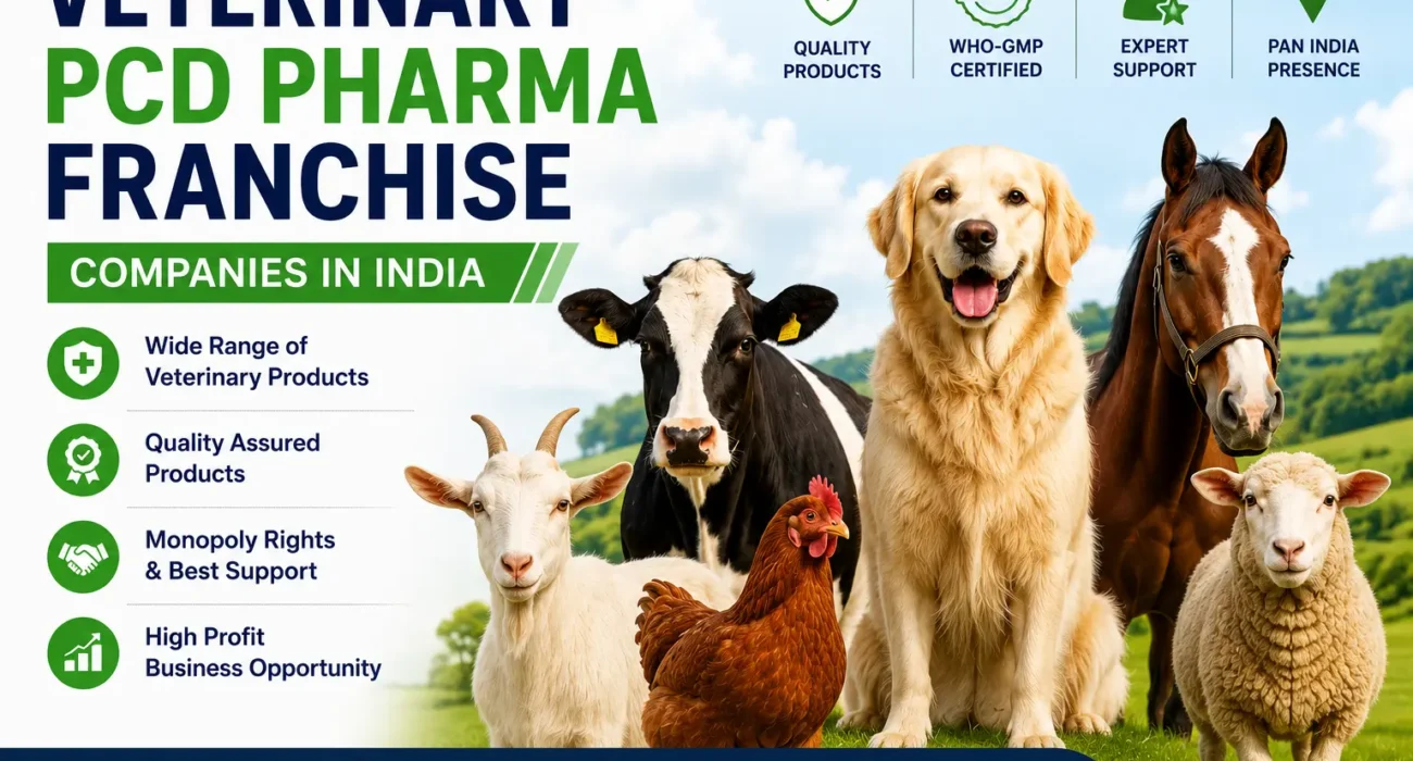 Top 10 Veterinary PCD Pharma Franchise Companies in India